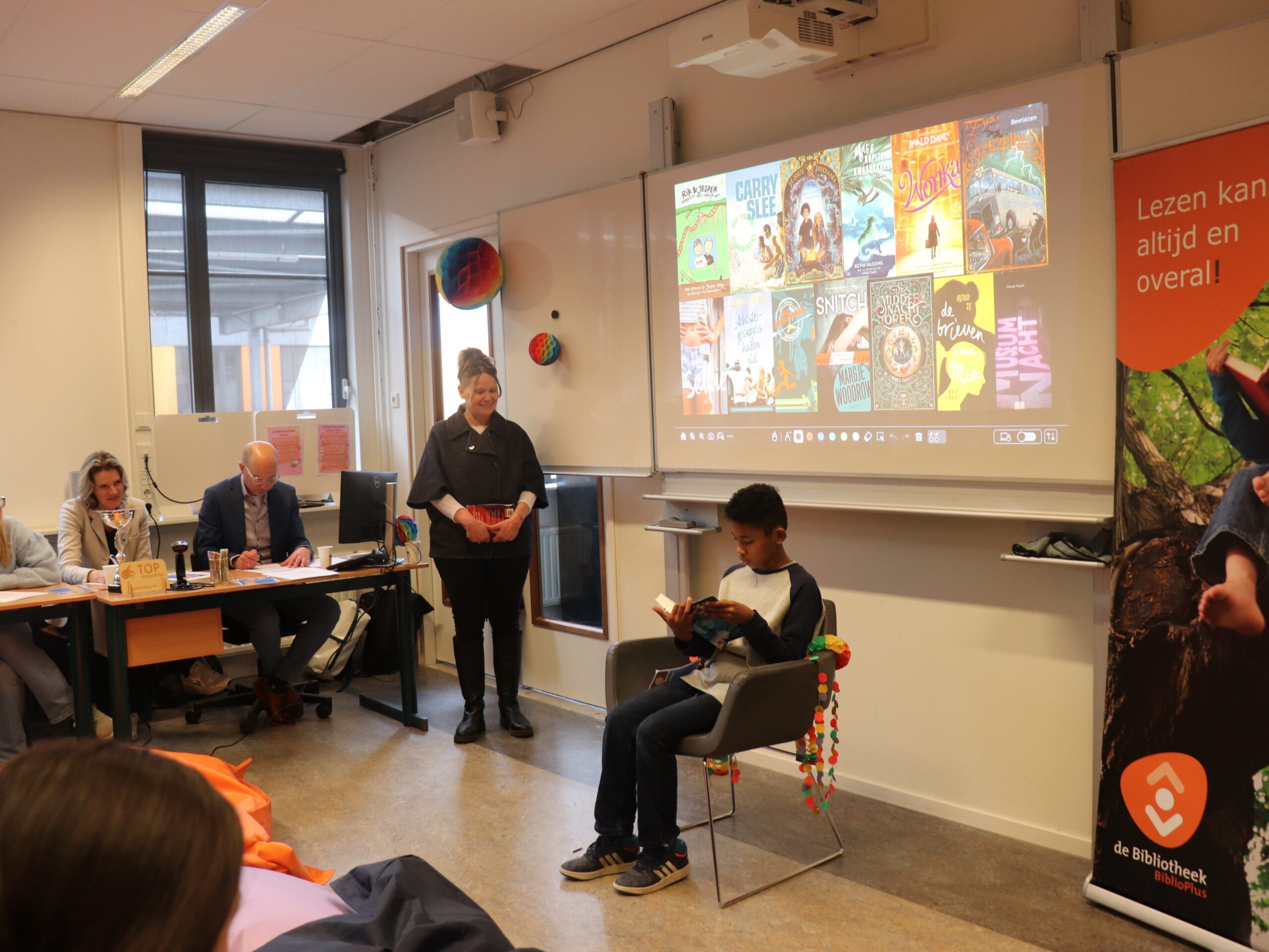 Milan leest voor